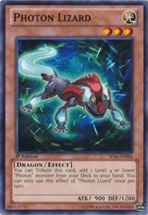 Photon Lizard (SP14-EN006) - Star Pack 2014 1st Edition - Premium Yugioh Single from Konami - Just $0.08! Shop now at Game Crave Tournament Store