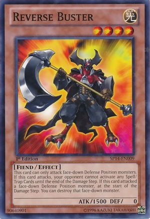 Reverse Buster (Starfoil) (SP14-EN009) - Star Pack 2014 1st Edition - Premium Yugioh Single from Konami - Just $0.25! Shop now at Game Crave Tournament Store