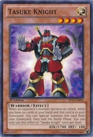 Tasuke Knight (SP14-EN010) - Star Pack 2014 1st Edition - Premium Yugioh Single from Konami - Just $0.25! Shop now at Game Crave Tournament Store