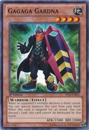 Gagaga Gardna (SP14-EN011) - Star Pack 2014 1st Edition - Premium Yugioh Single from Konami - Just $0.25! Shop now at Game Crave Tournament Store