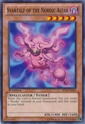 Svartalf of the Nordic Alfar (SP14-EN046) - Star Pack 2014 1st Edition - Premium Yugioh Single from Konami - Just $0.08! Shop now at Game Crave Tournament Store