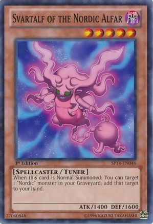 Svartalf of the Nordic Alfar (Starfoil) (SP14-EN046) - Star Pack 2014 1st Edition - Premium Yugioh Single from Konami - Just $0.38! Shop now at Game Crave Tournament Store