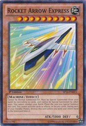 Rocket Arrow Express (SP14-EN015) - Star Pack 2014 1st Edition - Premium Yugioh Single from Konami - Just $0.25! Shop now at Game Crave Tournament Store