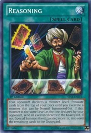 Reasoning (SP14-EN041) - Star Pack 2014 1st Edition - Premium Yugioh Single from Konami - Just $0.25! Shop now at Game Crave Tournament Store