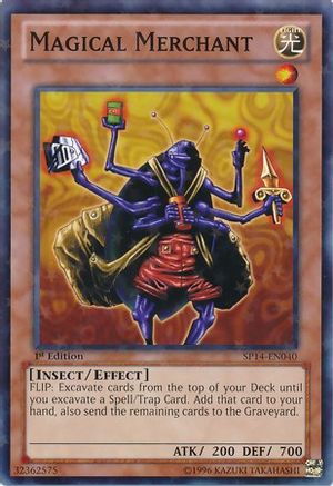Magical Merchant (Starfoil) (SP14-EN040) - Star Pack 2014 1st Edition - Premium Yugioh Single from Konami - Just $3.14! Shop now at Game Crave Tournament Store