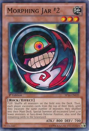 Morphing Jar #2 (Starfoil) (SP14-EN039) - Star Pack 2014 1st Edition - Premium Yugioh Single from Konami - Just $0.84! Shop now at Game Crave Tournament Store