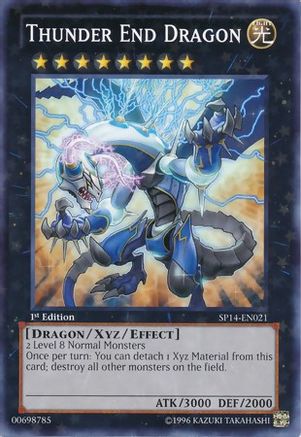 Thunder End Dragon (Starfoil) (SP14-EN021) - Star Pack 2014 1st Edition - Premium Yugioh Single from Konami - Just $1.86! Shop now at Game Crave Tournament Store