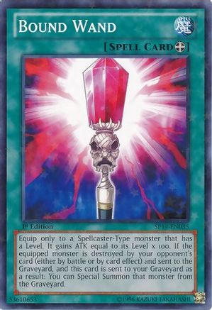 Bound Wand (Starfoil) (SP14-EN035) - Star Pack 2014 1st Edition - Premium Yugioh Single from Konami - Just $0.25! Shop now at Game Crave Tournament Store