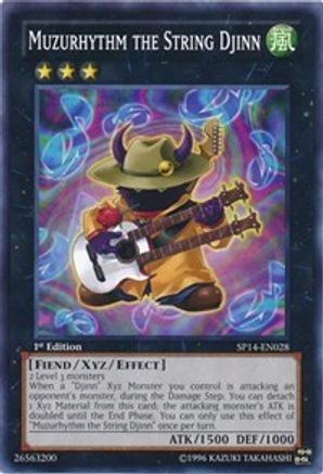 Muzurhythm the String Djinn (SP14-EN028) - Star Pack 2014 1st Edition - Premium Yugioh Single from Konami - Just $0.25! Shop now at Game Crave Tournament Store