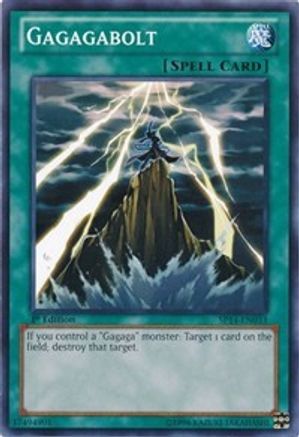 Gagagabolt (SP14-EN033) - Star Pack 2014 1st Edition - Premium Yugioh Single from Konami - Just $0.23! Shop now at Game Crave Tournament Store