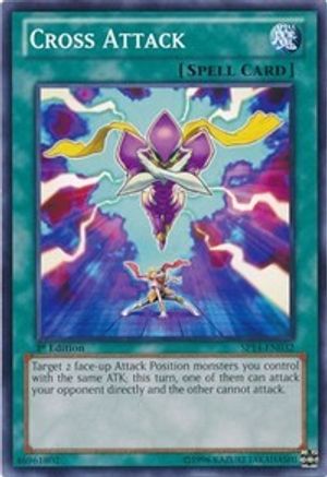Cross Attack (SP14-EN032) - Star Pack 2014 1st Edition - Premium Yugioh Single from Konami - Just $0.25! Shop now at Game Crave Tournament Store