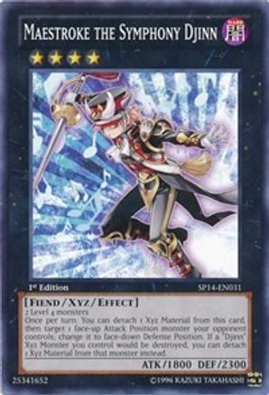 Maestroke the Symphony Djinn (SP14-EN031) - Star Pack 2014 1st Edition - Premium Yugioh Single from Konami - Just $0.57! Shop now at Game Crave Tournament Store