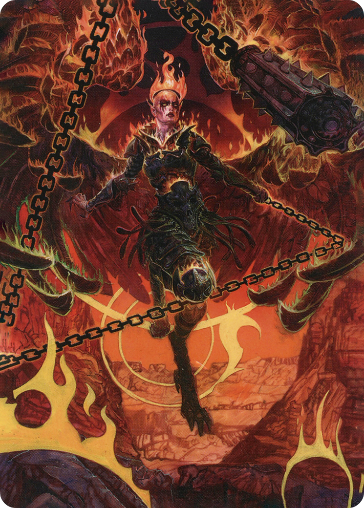 Zariel, Archduke of Avernus // Zariel, Archduke of Avernus (AAFR-077) - Adventures in the Forgotten Realms Art Series (Borderless) Foil - Premium MTG Single from Wizards of the Coast - Just $0! Shop now at Game Crave Tournament Store