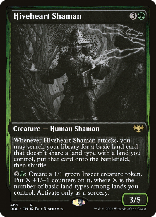 Hiveheart Shaman (DBL-469) - Innistrad: Double Feature - Premium MTG Single from Wizards of the Coast - Just $0.08! Shop now at Game Crave Tournament Store