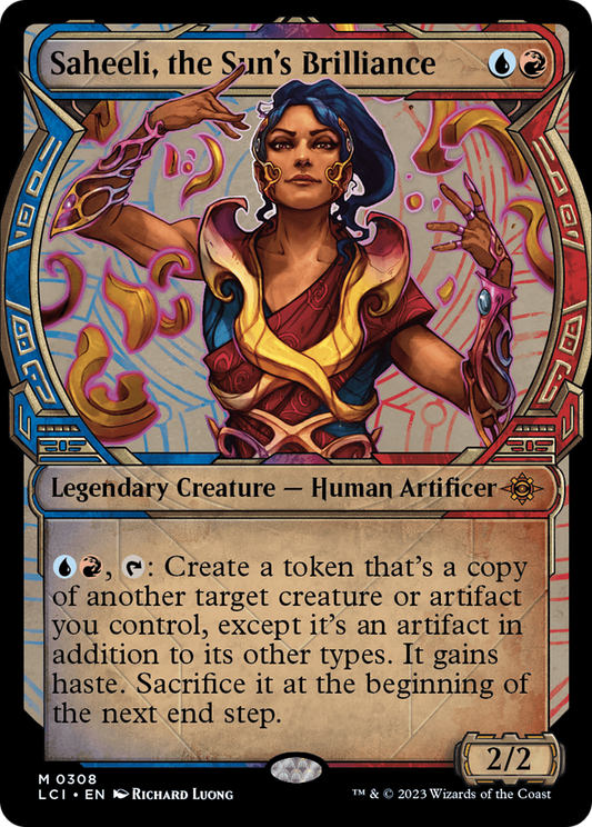 Saheeli, the Sun's Brilliance (LCI-308) - The Lost Caverns of Ixalan: (Showcase) Foil - Premium MTG Single from Wizards of the Coast - Just $1.17! Shop now at Game Crave Tournament Store