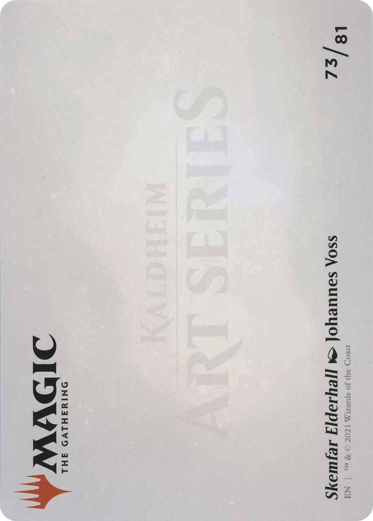 Skemfar Elderhall // Skemfar Elderhall (AKHM-073) - Kaldheim Art Series (Borderless) - Premium MTG Single from Wizards of the Coast - Just $0! Shop now at Game Crave Tournament Store