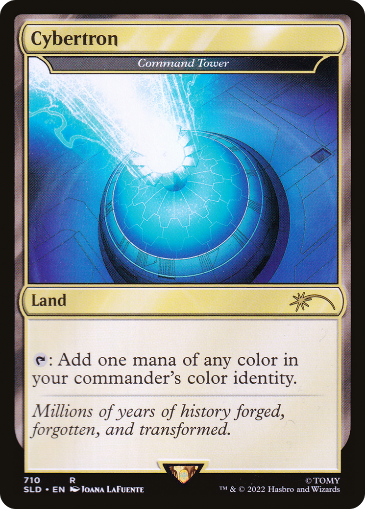 Command Tower (SLD-710) - Secret Lair Drop / Cybertron - Premium MTG Single from Wizards of the Coast - Just $2.29! Shop now at Game Crave Tournament Store