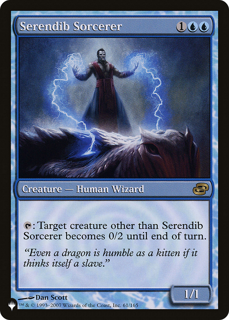 Serendib Sorcerer (PLIST-763) - The List: (colorshifted) - Premium MTG Single from Wizards of the Coast - Just $0.08! Shop now at Game Crave Tournament Store