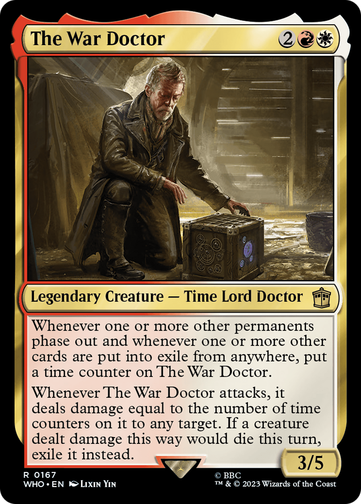 The War Doctor (WHO-167) - Doctor Who - Premium MTG Single from Wizards of the Coast - Just $0.08! Shop now at Game Crave Tournament Store