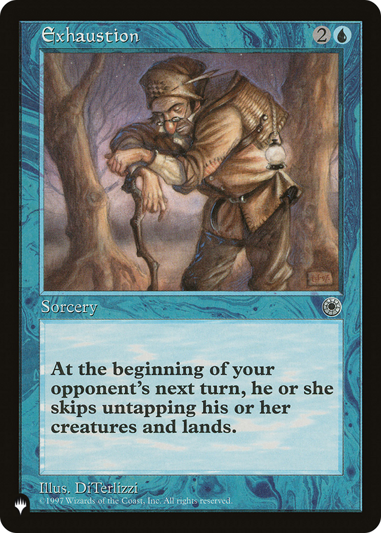 Exhaustion (PLIST-1109) - The List - Premium MTG Single from Wizards of the Coast - Just $0.08! Shop now at Game Crave Tournament Store