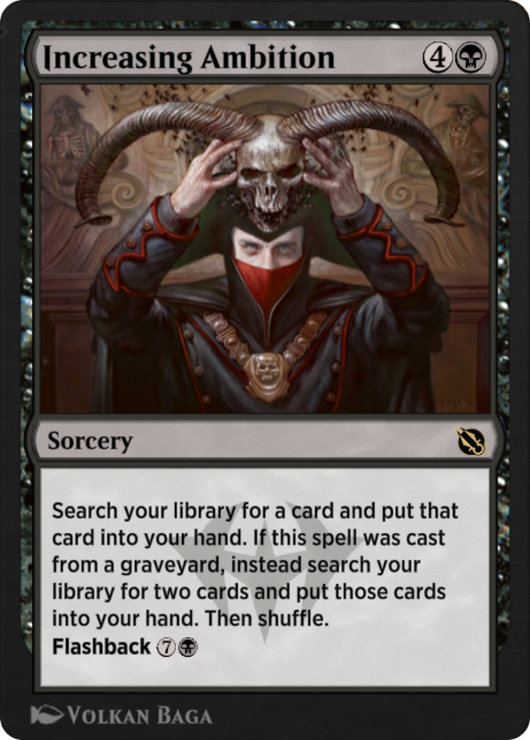 Increasing Ambition (SIS-032) - Shadows of the Past - Premium MTG Single from Wizards of the Coast - Just $0! Shop now at Game Crave Tournament Store