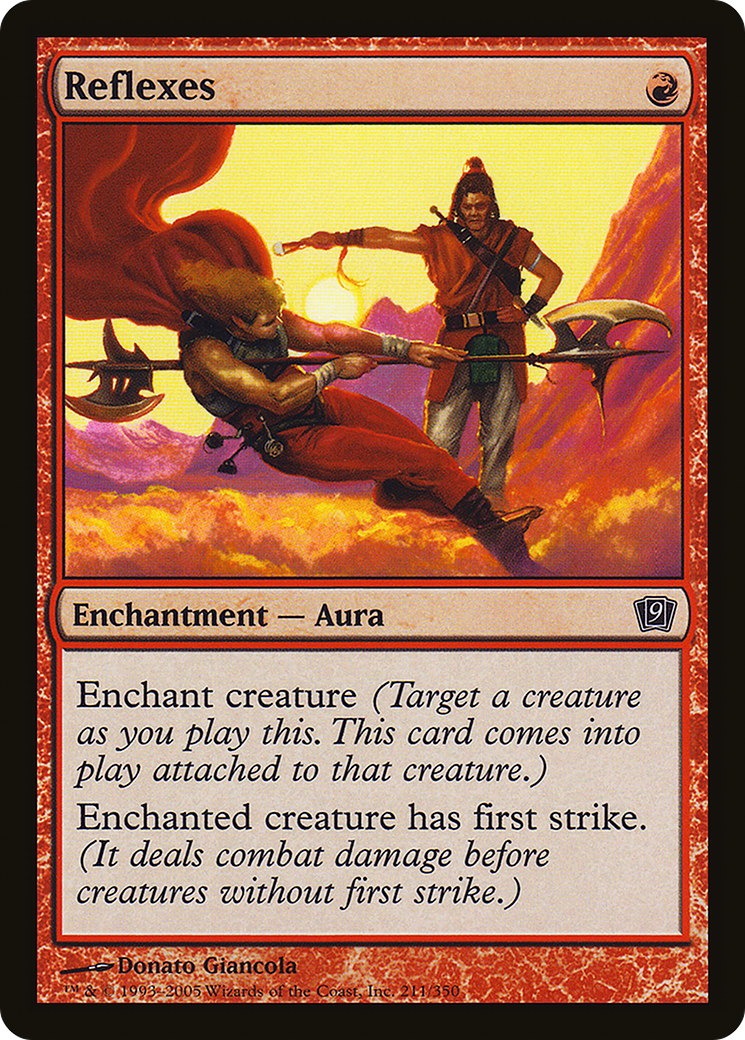 Reflexes (9ED-211★) - Ninth Edition Foil - Premium MTG Single from Wizards of the Coast - Just $0.25! Shop now at Game Crave Tournament Store