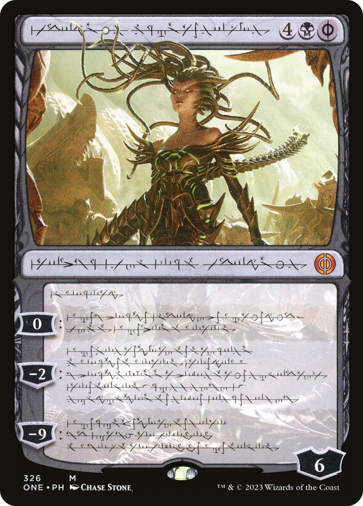 Vraska, Betrayal's Sting (ONE-326) - Phyrexia: All Will Be One: (Showcase) Foil - Premium MTG Single from Wizards of the Coast - Just $4.24! Shop now at Game Crave Tournament Store