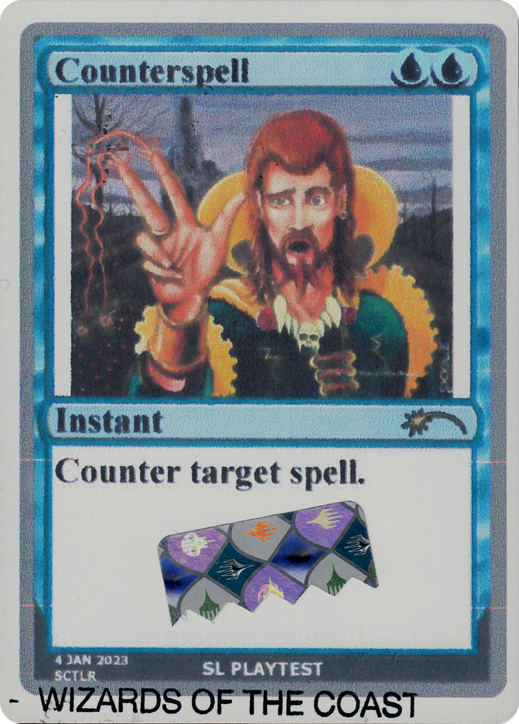 Counterspell (SLD-SCTLR) - Secret Lair Drop - Premium MTG Single from Wizards of the Coast - Just $0! Shop now at Game Crave Tournament Store