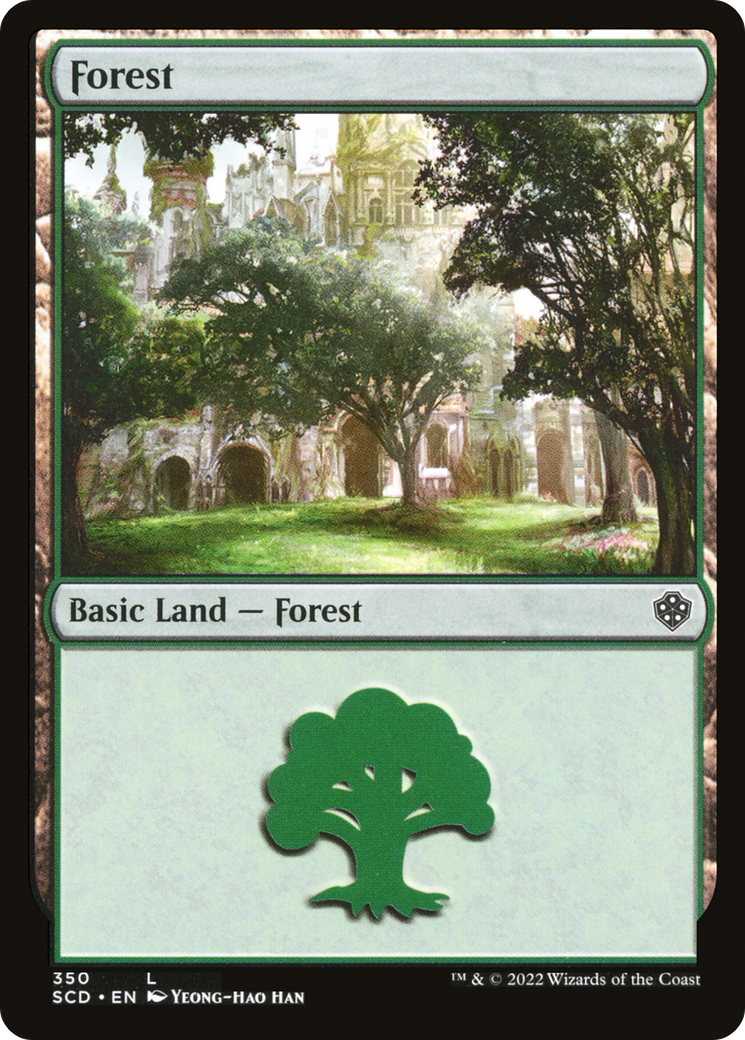 Forest (SCD-350) - Starter Commander Decks - Premium MTG Single from Wizards of the Coast - Just $0.25! Shop now at Game Crave Tournament Store