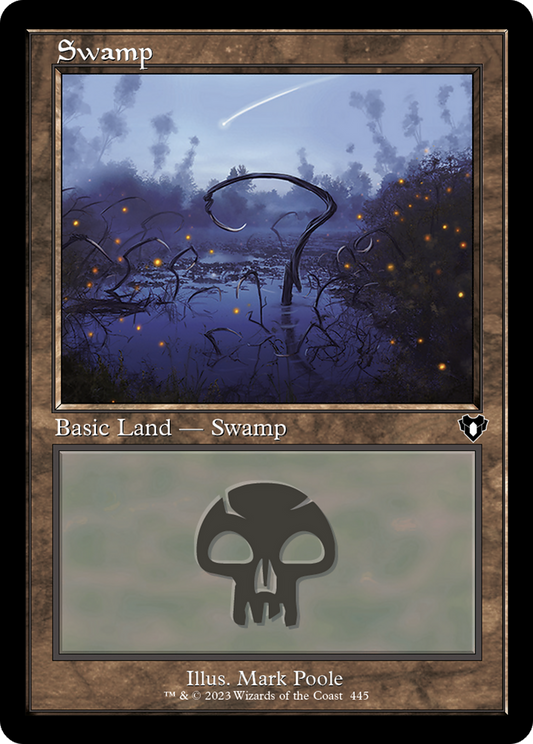 Swamp (CMM-445) - Commander Masters Foil - Premium MTG Single from Wizards of the Coast - Just $0.30! Shop now at Game Crave Tournament Store