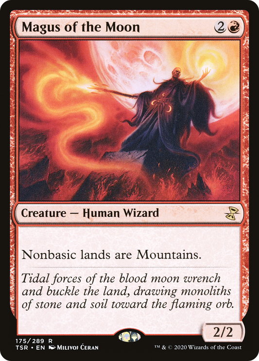 Magus of the Moon (TSR-175) - Time Spiral Remastered - Premium MTG Single from Wizards of the Coast - Just $4.33! Shop now at Game Crave Tournament Store