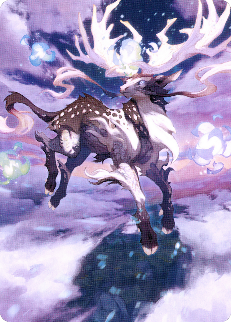 Hinata, Dawn-Crowned // Hinata, Dawn-Crowned (ANEO-068) - Neon Dynasty Art Series (Borderless) - Premium MTG Single from Wizards of the Coast - Just $0! Shop now at Game Crave Tournament Store