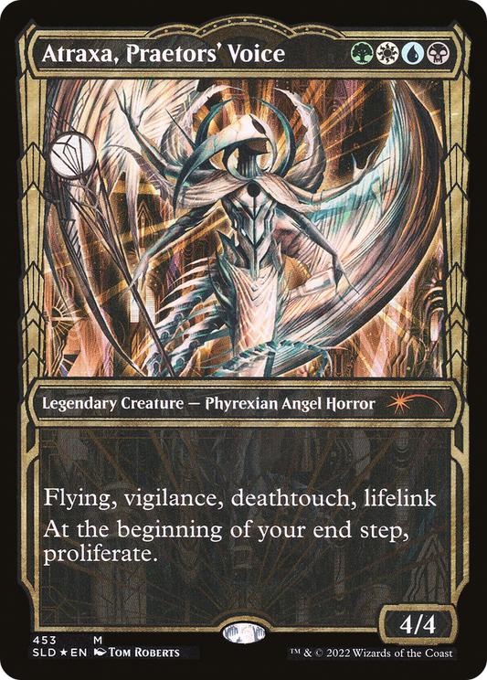 Atraxa, Praetors' Voice (SLD-453) - Secret Lair Drop: (Showcase) Foil - Premium MTG Single from Wizards of the Coast - Just $8.48! Shop now at Game Crave Tournament Store