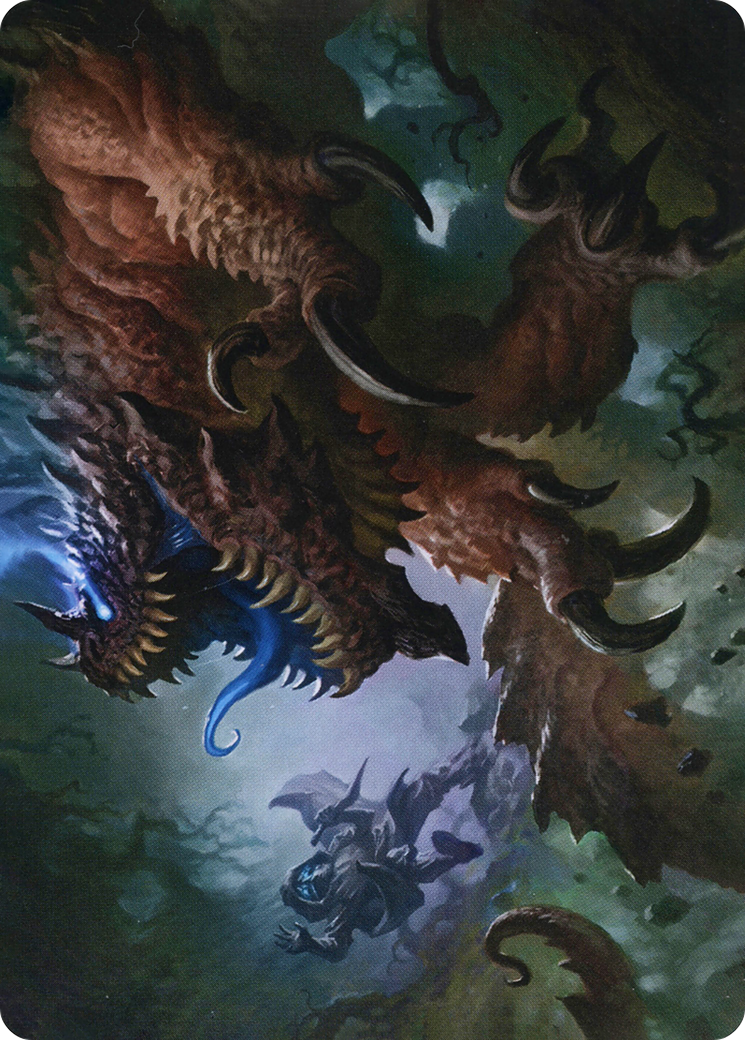 Underdark Basilisk // Basilisk (AAFR-009) - Adventures in the Forgotten Realms Art Series (Borderless) - Premium MTG Single from Wizards of the Coast - Just $0! Shop now at Game Crave Tournament Store