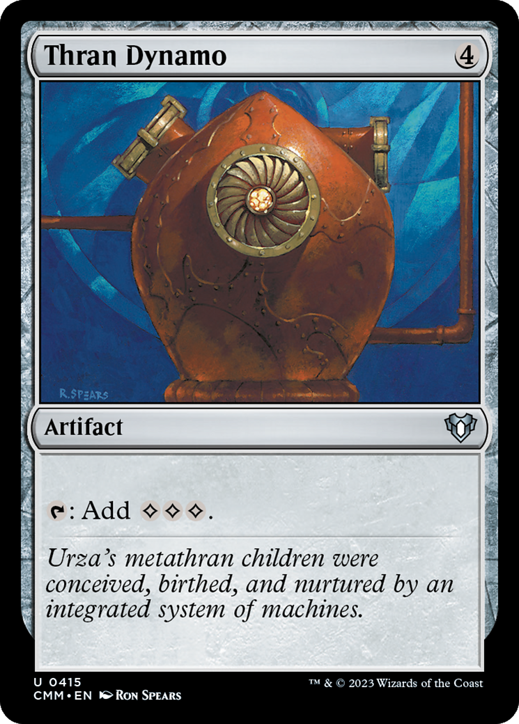 Thran Dynamo (CMM-415) - Commander Masters - Premium MTG Single from Wizards of the Coast - Just $0.52! Shop now at Game Crave Tournament Store