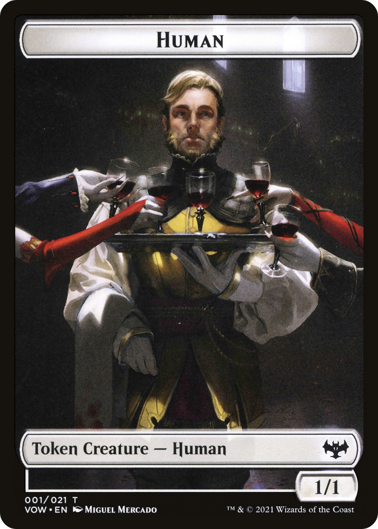 Human (TVOW-001) - Innistrad: Crimson Vow Tokens - Premium MTG Single from Wizards of the Coast - Just $0! Shop now at Game Crave Tournament Store