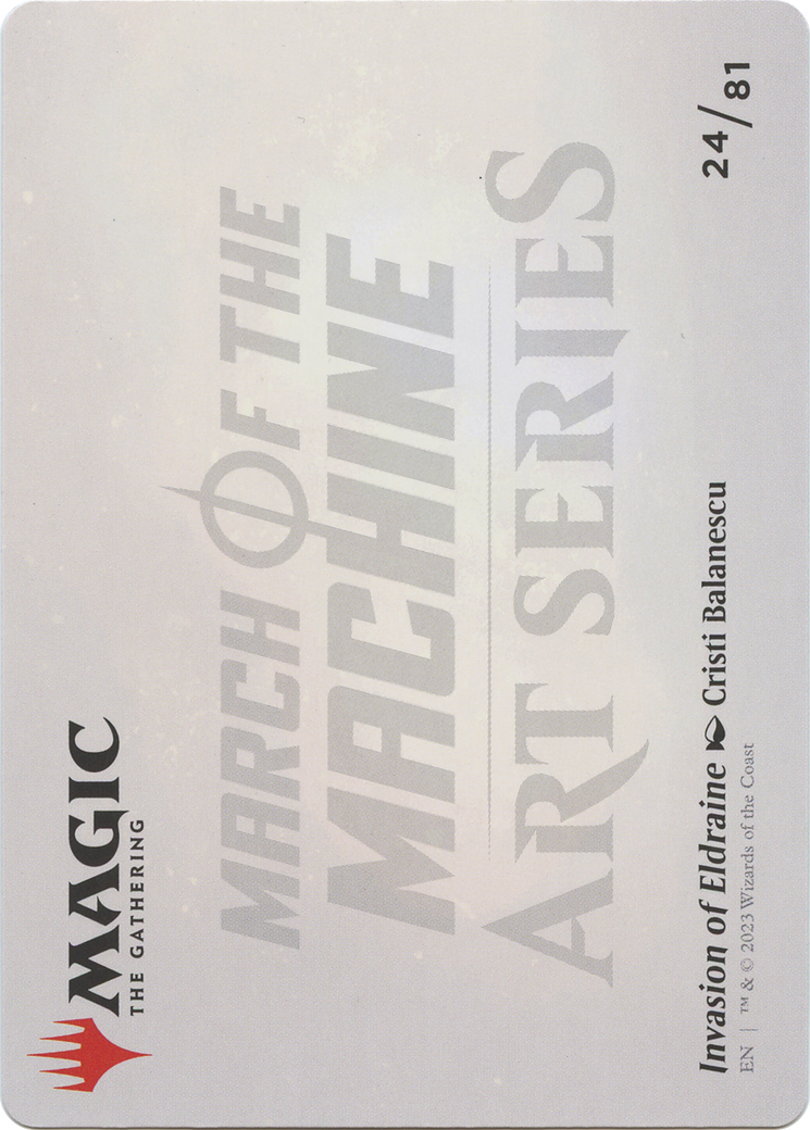 Invasion of Eldraine // Invasion of Eldraine (AMOM-024) - March of the Machine Art Series (Borderless) Foil - Premium MTG Single from Wizards of the Coast - Just $0! Shop now at Game Crave Tournament Store