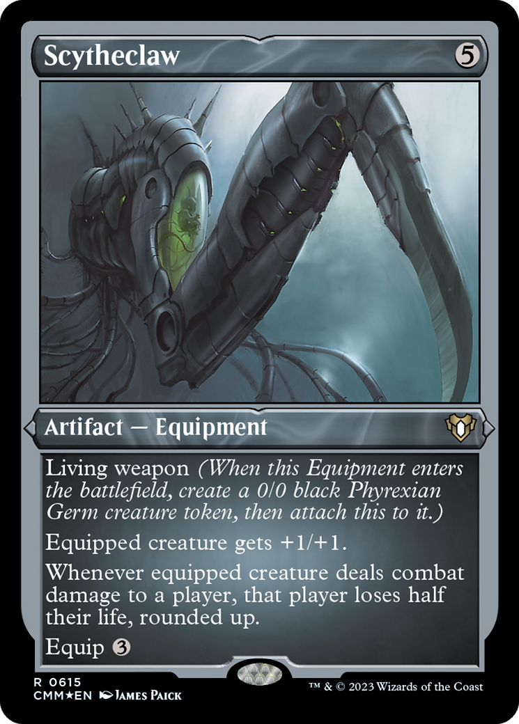 Scytheclaw (CMM-615) - Commander Masters Etched Foil - Premium MTG Single from Wizards of the Coast - Just $0.10! Shop now at Game Crave Tournament Store