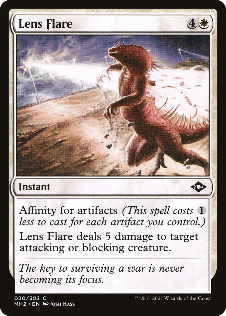 Lens Flare (MH2-020) - Modern Horizons 2 Foil - Premium MTG Single from Wizards of the Coast - Just $0.08! Shop now at Game Crave Tournament Store