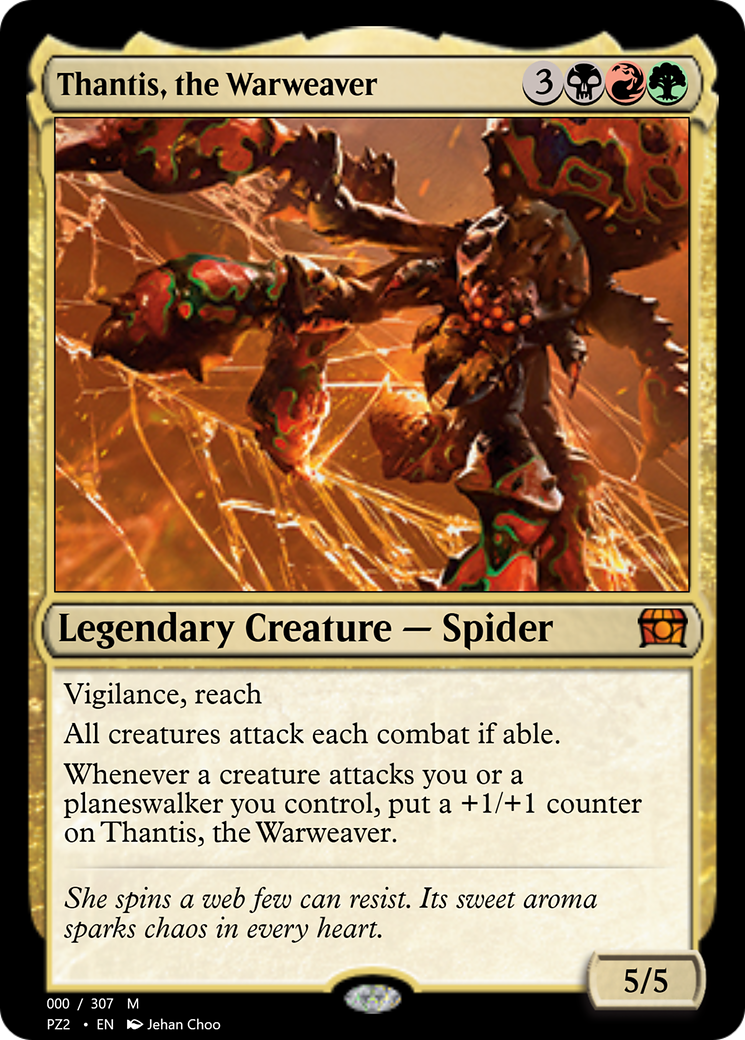 Thantis, the Warweaver (PZ2-70671) - Treasure Chest - Premium MTG Single from Wizards of the Coast - Just $0! Shop now at Game Crave Tournament Store
