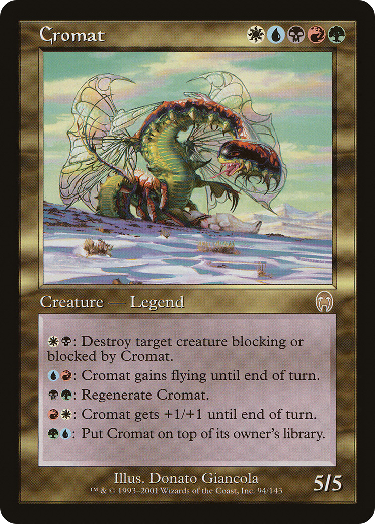 Cromat (APC-094) - Apocalypse Foil - Premium MTG Single from Wizards of the Coast - Just $14.44! Shop now at Game Crave Tournament Store