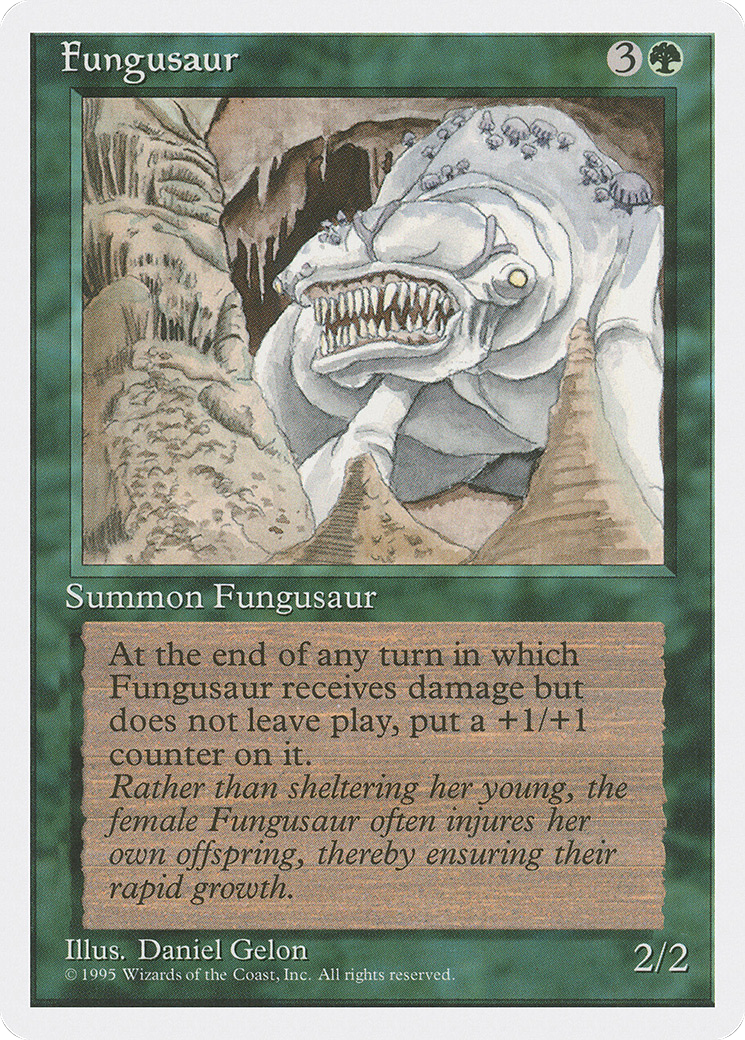 Fungusaur (4ED-246) - Fourth Edition - Premium MTG Single from Wizards of the Coast - Just $0.10! Shop now at Game Crave Tournament Store