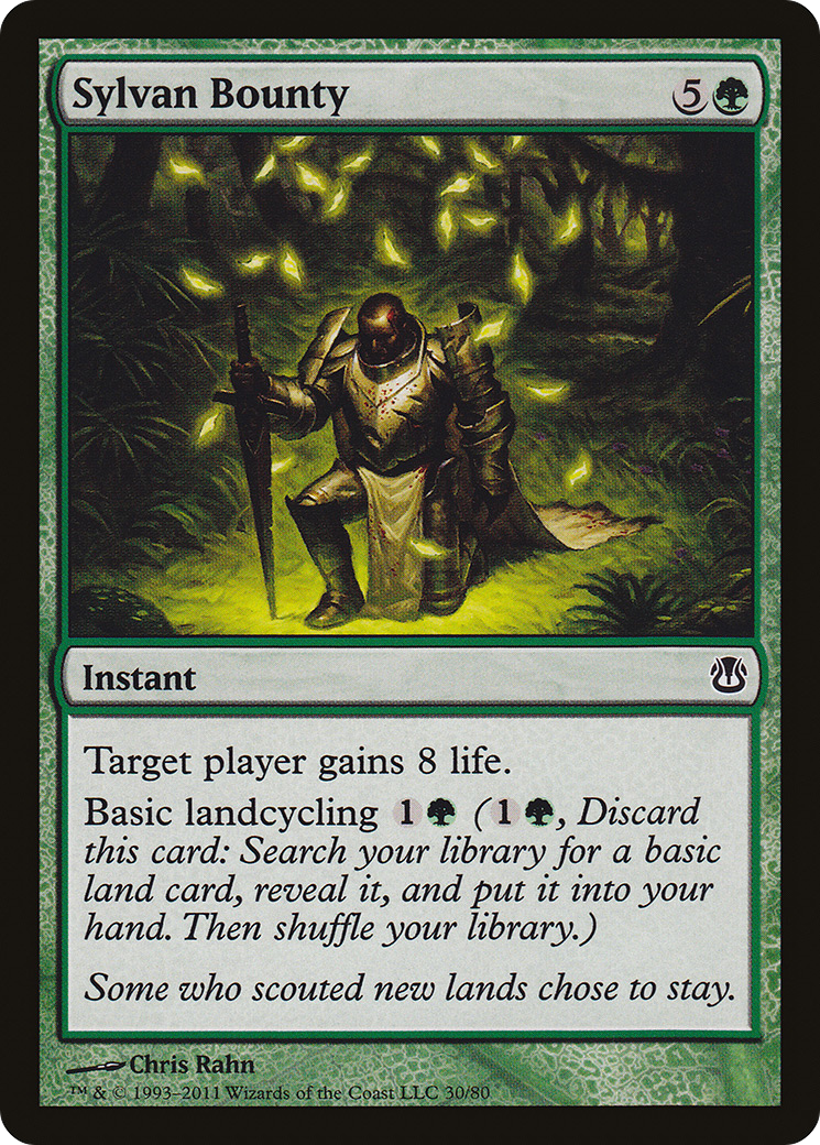 Sylvan Bounty (DDH-030) - Duel Decks: Ajani vs. Nicol Bolas - Premium MTG Single from Wizards of the Coast - Just $0.08! Shop now at Game Crave Tournament Store