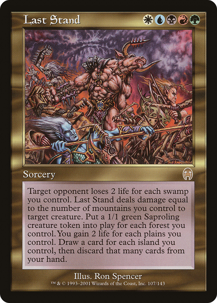 Last Stand (APC-107) - Apocalypse - Premium MTG Single from Wizards of the Coast - Just $0.25! Shop now at Game Crave Tournament Store