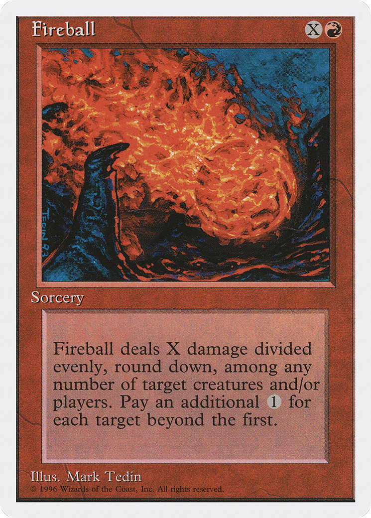 Fireball (ITP-032) - Introductory Two-Player Set - Premium MTG Single from Wizards of the Coast - Just $0.08! Shop now at Game Crave Tournament Store