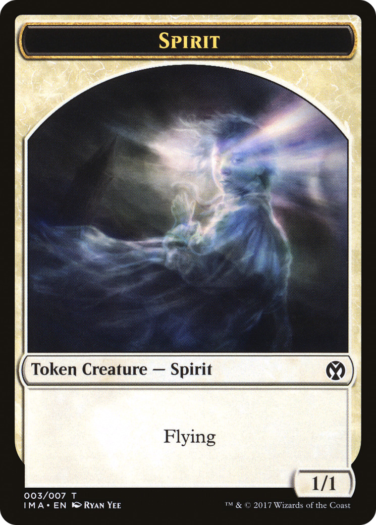 Spirit (TIMA-003) - Iconic Masters Tokens - Premium MTG Single from Wizards of the Coast - Just $0.08! Shop now at Game Crave Tournament Store
