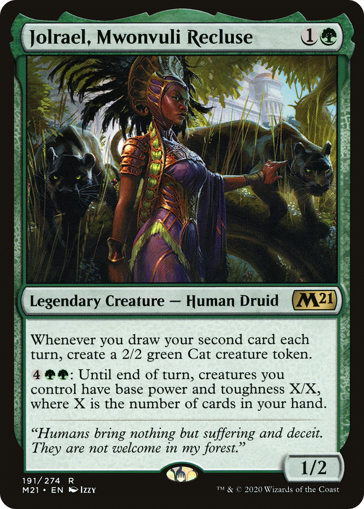 Jolrael, Mwonvuli Recluse (M21-191) - Core Set 2021 - Premium MTG Single from Wizards of the Coast - Just $0.08! Shop now at Game Crave Tournament Store