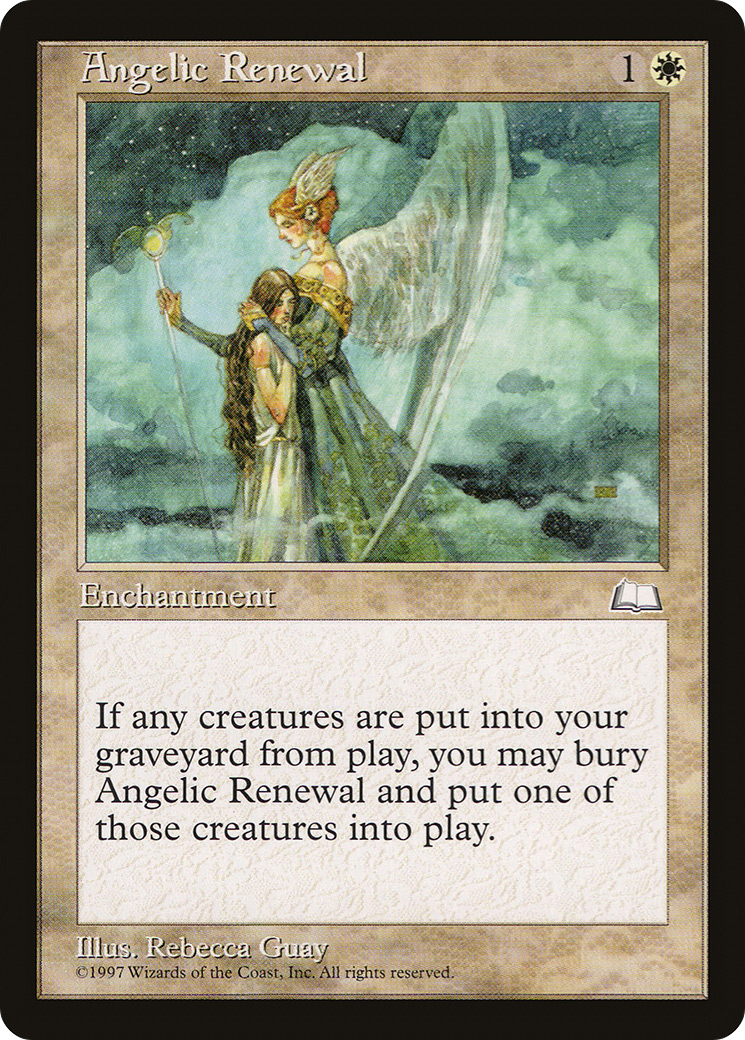 Angelic Renewal (WTH-004) - Weatherlight - Premium MTG Single from Wizards of the Coast - Just $0.08! Shop now at Game Crave Tournament Store