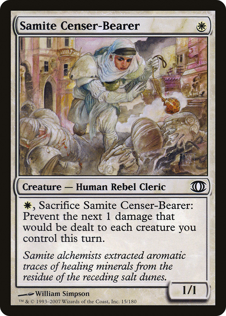 Samite Censer-Bearer (FUT-015) - Future Sight Foil - Premium MTG Single from Wizards of the Coast - Just $0.09! Shop now at Game Crave Tournament Store