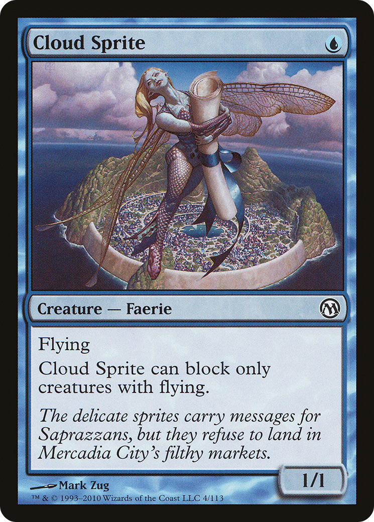 Cloud Sprite (DPA-004) - Duels of the Planeswalkers - Premium MTG Single from Wizards of the Coast - Just $0.08! Shop now at Game Crave Tournament Store